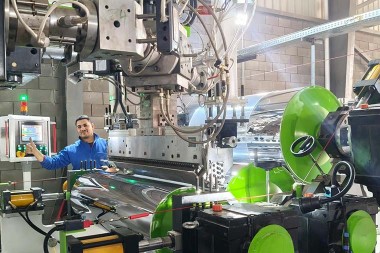 Yn gebrûk nommen op lokaasje fan PET-plaatproduksjeline foar Egyptyske klantoplossingen