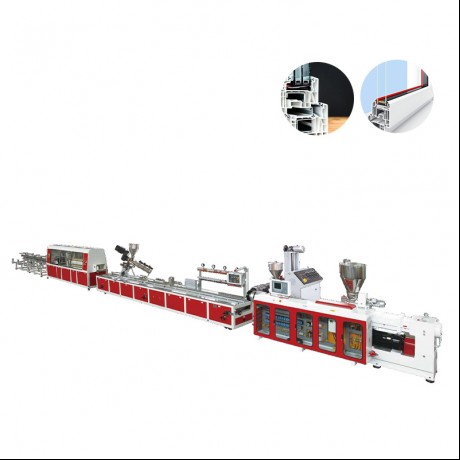 JWELL PVC finsters High Speed ​​Profile Extrusion Line
