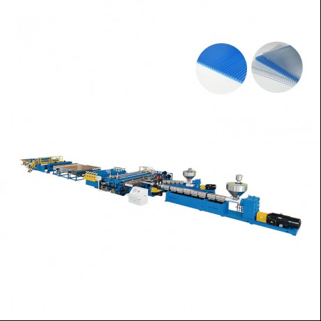 PC PP PE Plastic Holle Krús Seksje Extrusion Line