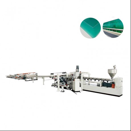 PC Solid / Corrugated Sheet Extrusion Line