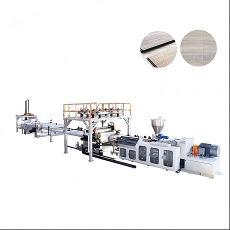 SPC Stone-plestik Miljeu Floor Extrusion Line út Jwell Machinery China