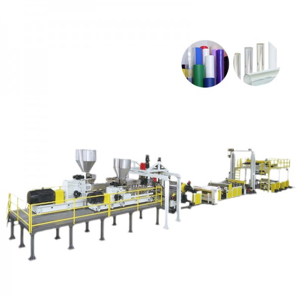 Twin Screw Dryer-frij Vented PET Sheet Extrusion Line