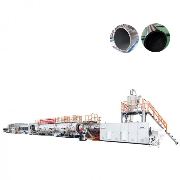 Grutte diameter HDPE wetterfoarsjenning en gasfoarsjenningpipe-extrusjeline